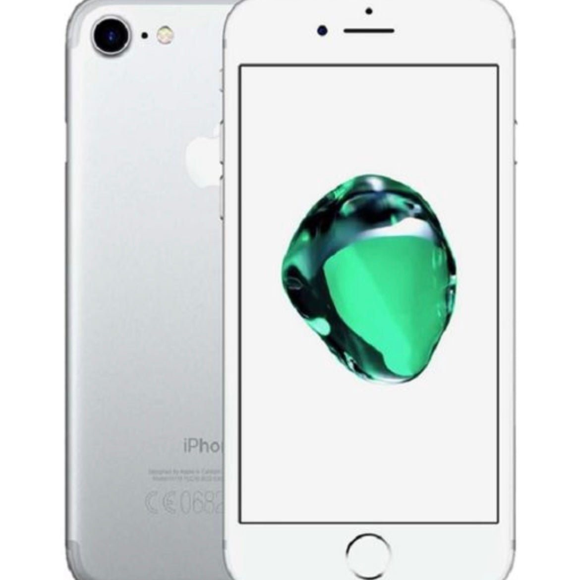 iPhone 7 Pre Owned + Charging Cable + Cover 64 GB