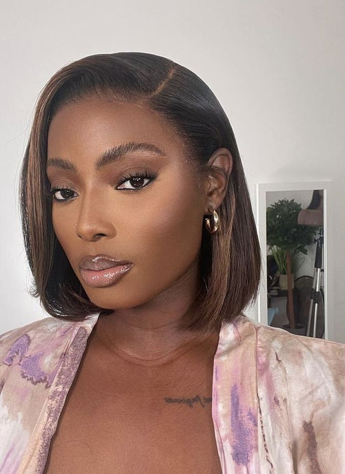 13X4 1/4 DD Straight frontal wig